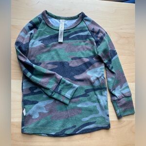 CHILDHOODS Camo Long Sleeve shirt